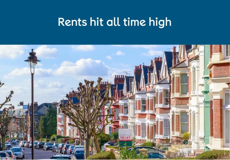 Rents hit all time high